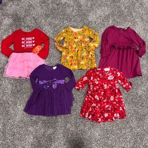 2T 5 Count Vibrant Girls Dresses